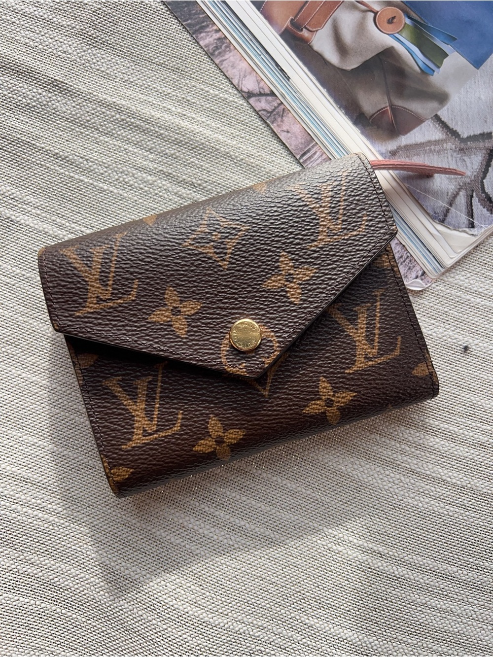 Louis Vuitton Portefeuille Victorine Rose Ballerine